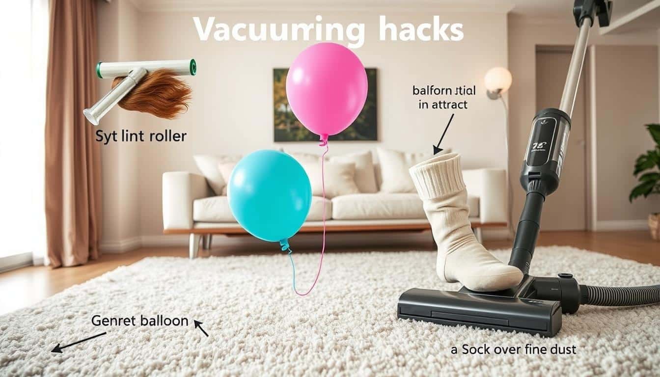 Vacuuming hacks for effective cleaning