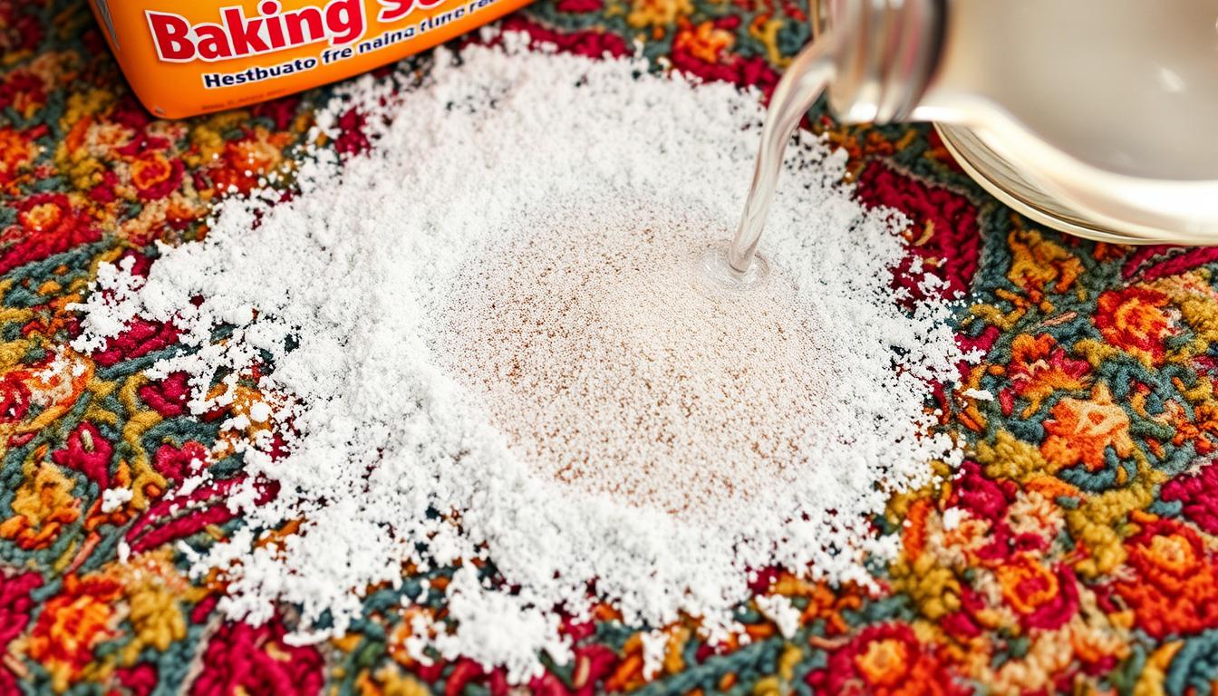 baking soda stain removal