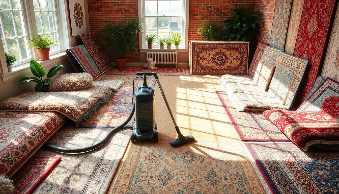 seasonal cleaning rugs and carpets