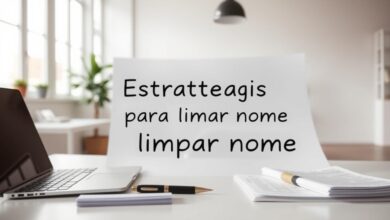 estratégias para limpar nome