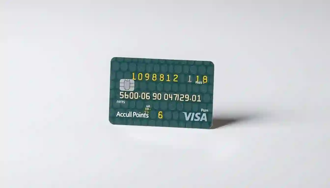 Acumule pontos usando o cartão de crédito
