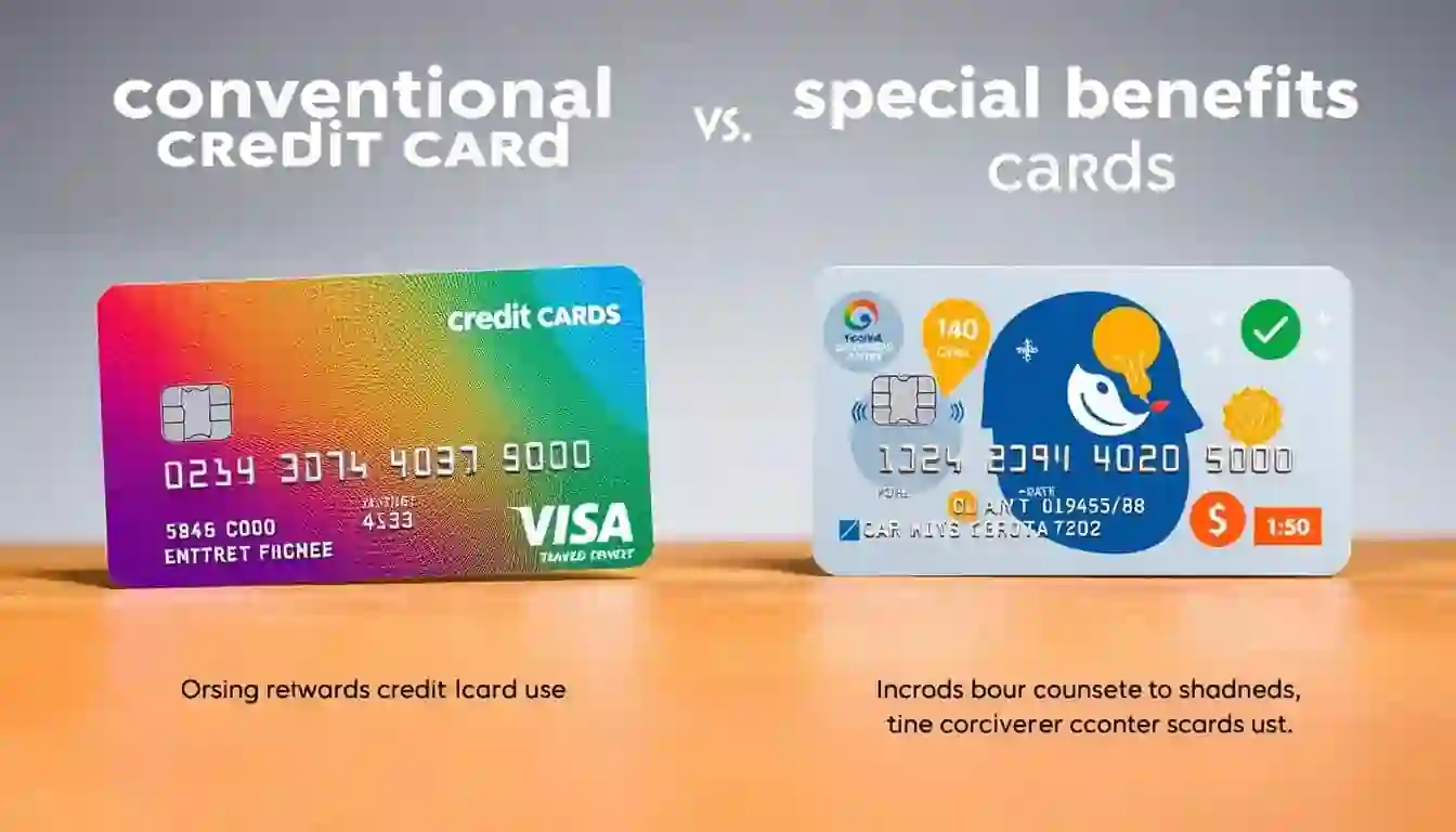 A Diferença Entre Cartões Convencionais e os com Benefícios Especiais