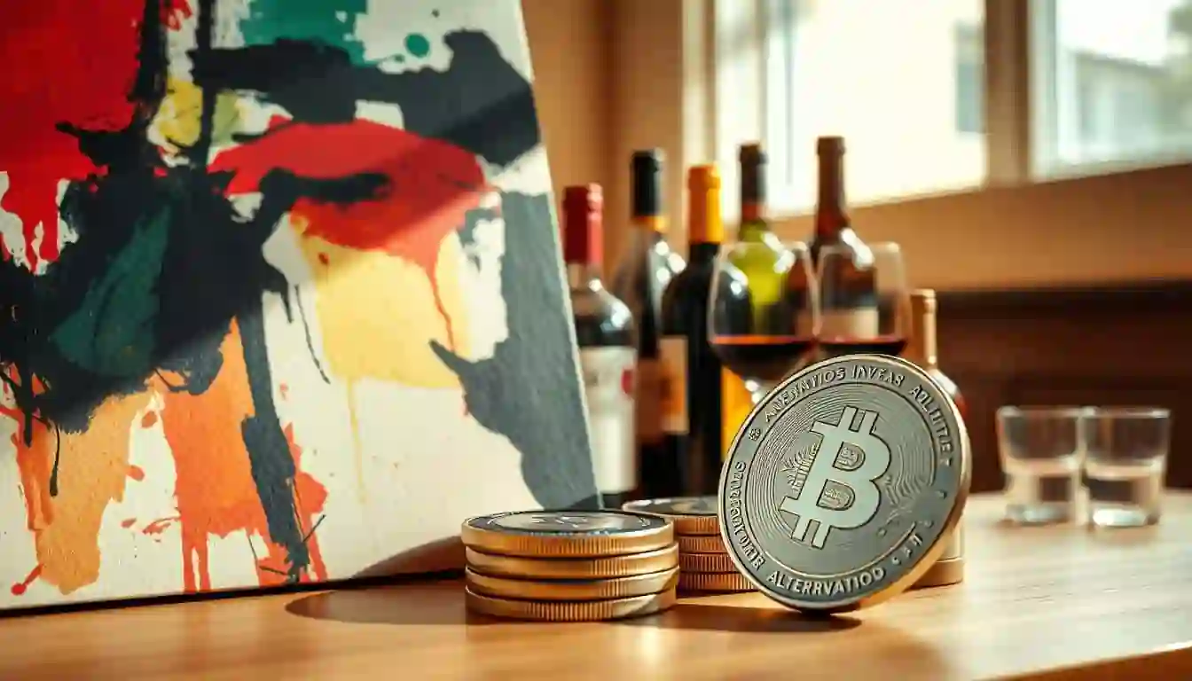 Investimentos Alternativos: Explorando Ativos como Arte, Vinhos e Criptomoedas