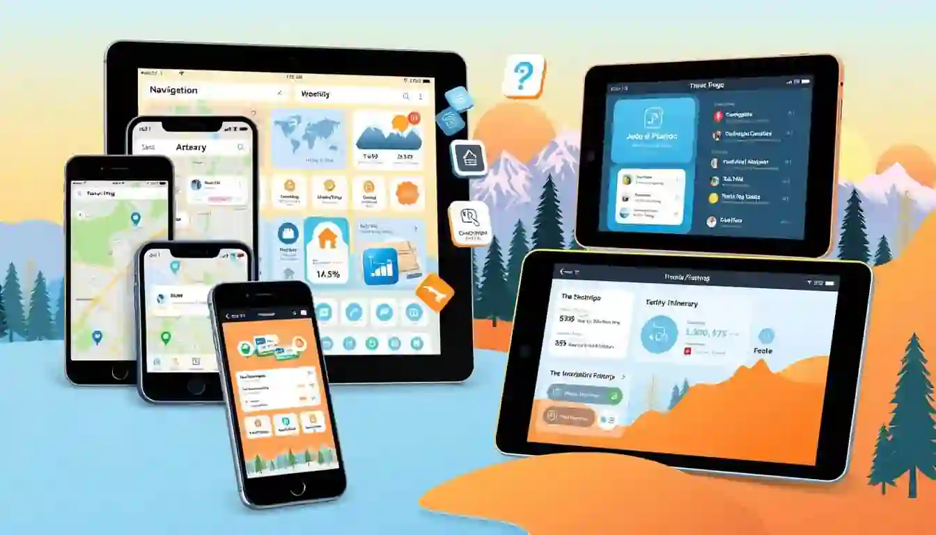 Aplicativos úteis para planejar viagens
