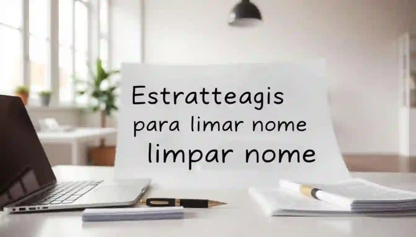 Estratégias simples para limpar o nome