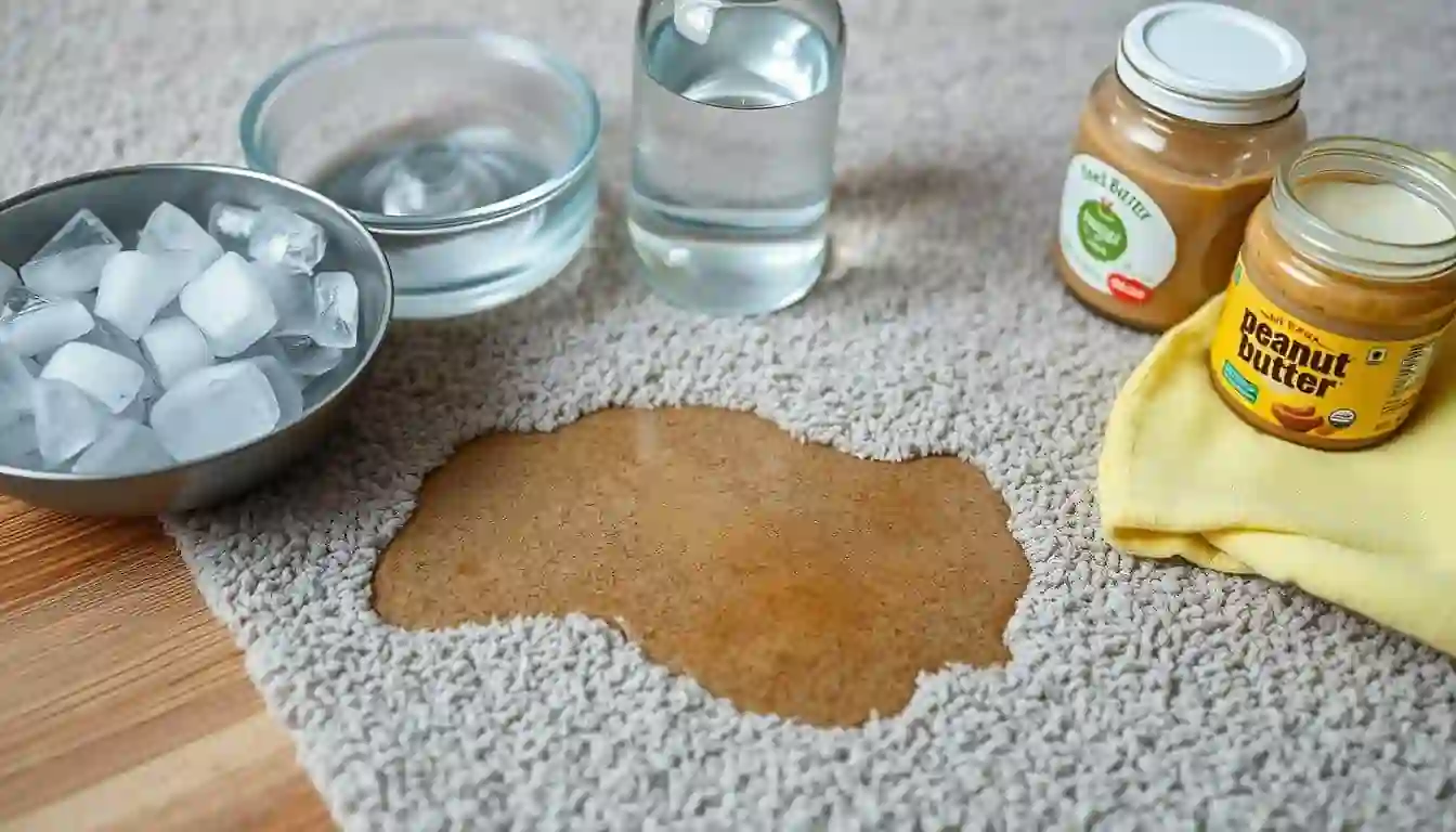 Homemade Remedies for Removing Gum and Sticky Residue from Carpets