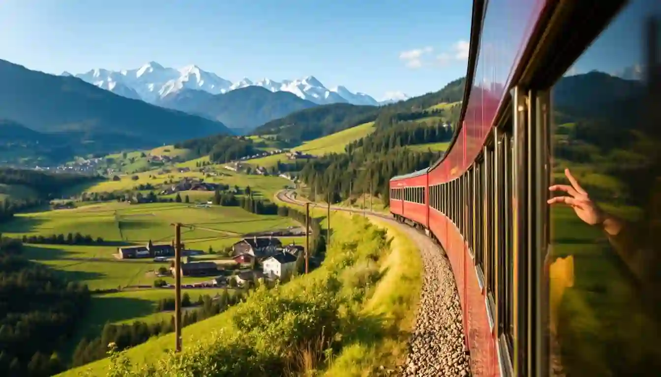 Roteiros de trem com paisagens incríveis