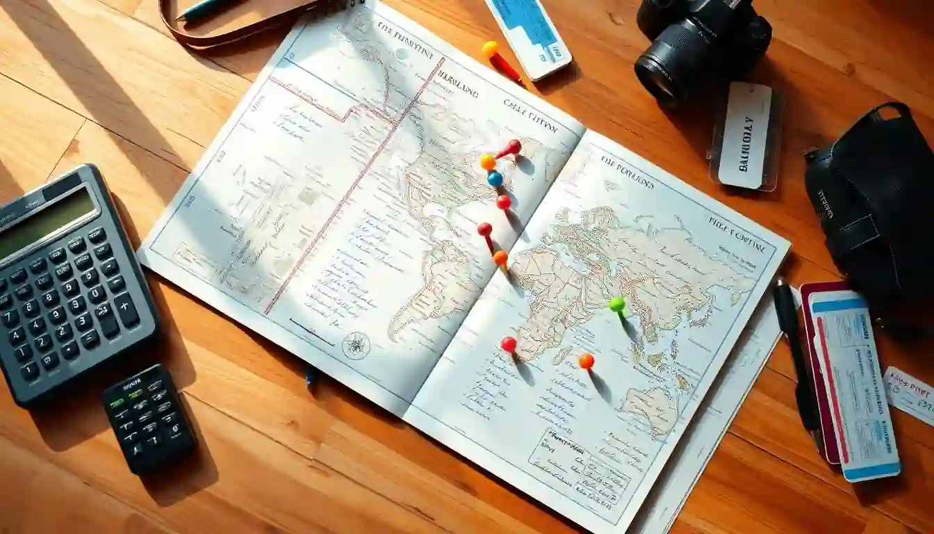 Como Planejar Roteiros de Viagem que Sejam Práticos e Econômicos