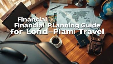 Planejamento financeiro para viagens longas