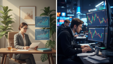 Diferenças entre investimentos conservadores e opções com mais risco