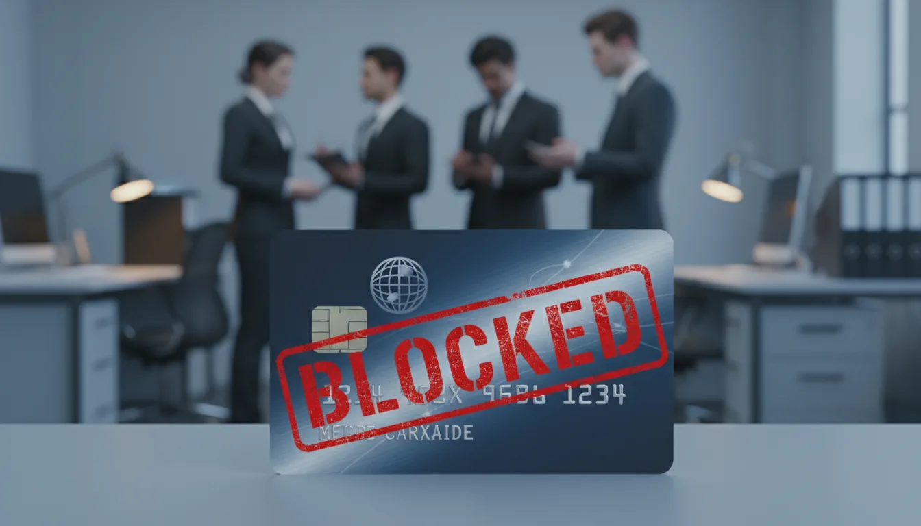 Cartão de crédito bloqueado: principais motivos e como agir