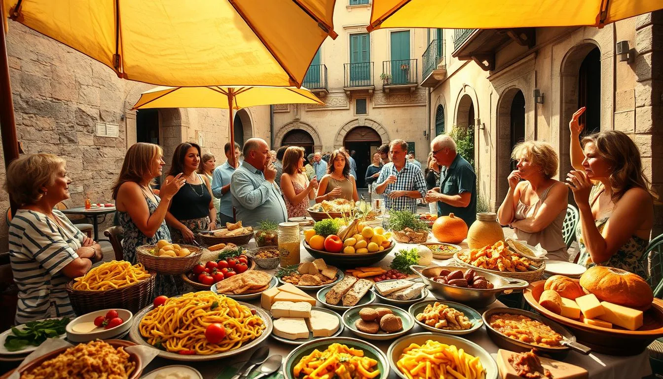 Comidas típicas e culturais em viagens