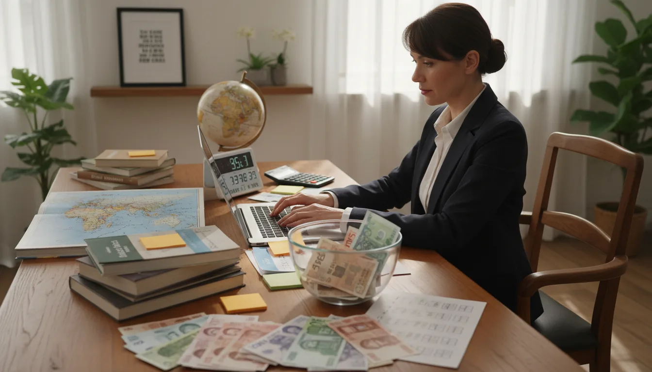 Como se organizar antes de trocar dinheiro para viajar