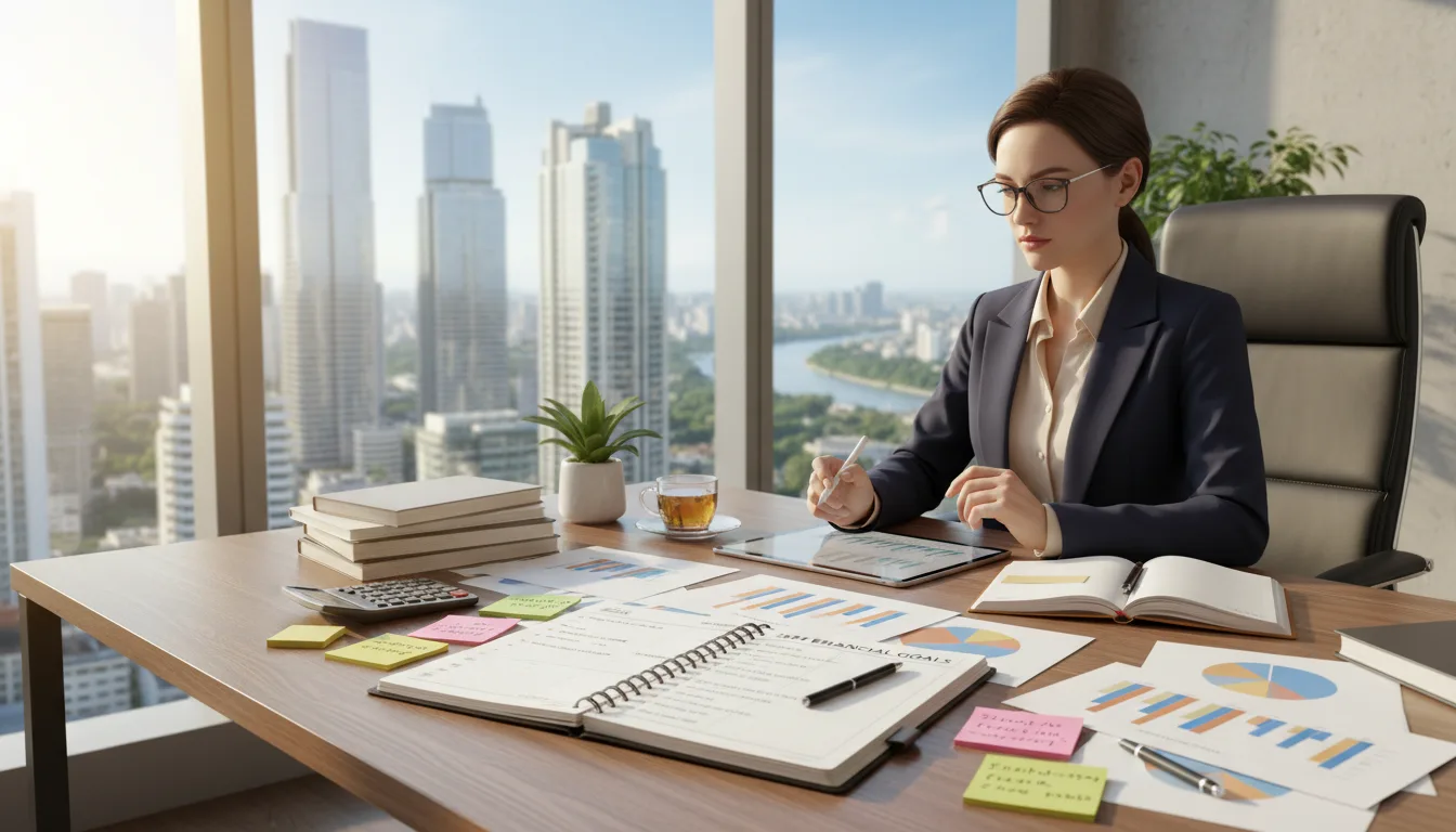 Como organizar metas financeiras para o ano inteiro
