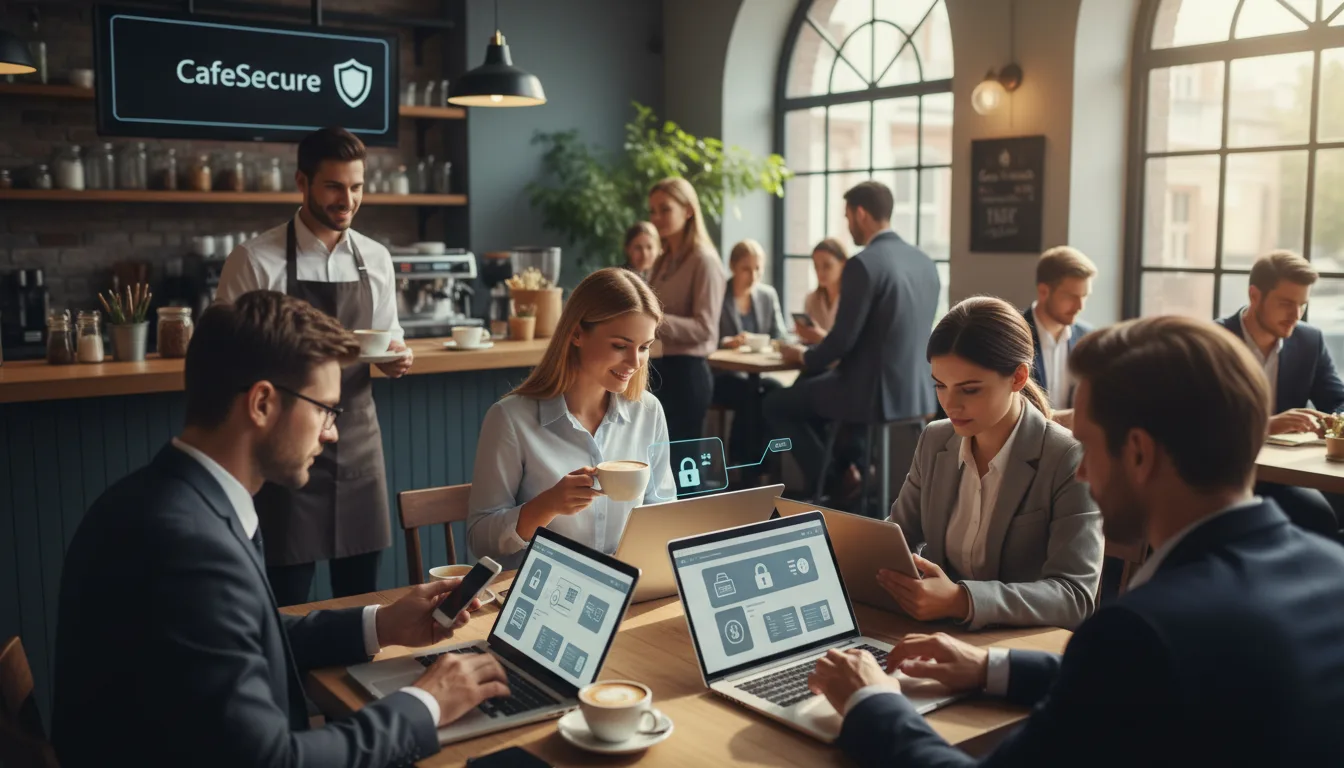 Cuidados ao acessar banco digital em redes públicas