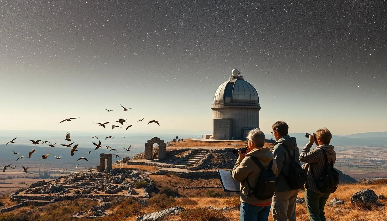 Turismo de nicho: astronomia, aves e arqueologia