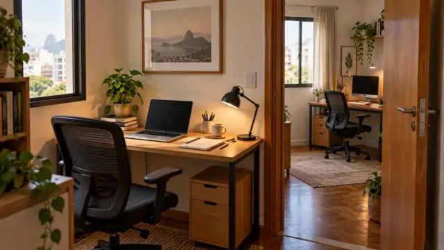Casais em home office: como dividir cômodos e silêncio